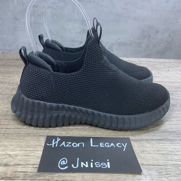 Skechers Elite Flex~Boy’s~”Wasik” Black Casual Slip-on Comfort Shoes~Size 12 - Picture 2 of 8